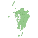 九州地方の地図イラスト画像 - 日本地図無料イラスト素材集