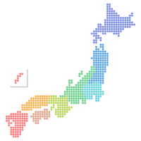 日本地図 日本地図無料イラスト素材集