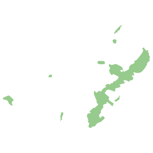 沖縄県の地図イラスト画像