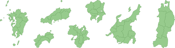 日本地図のフリーイラスト画像 日本地図無料イラスト素材集